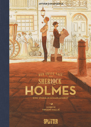 Sherlock Holmes: Eine Studie in Scharlachrot von Doyle,  Arthur Conan, Mallié,  Vincent