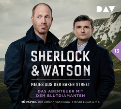 Sherlock & Watson – Neues aus der Baker Street: Das Abenteuer mit dem Blutdiamanten (Fall 13) von Bülow,  Johann von, Kaminski,  Stefan, Koppelmann,  Leonhard, Koppelmann,  Viviane, Lukas,  Florian