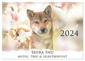 Shiba Inu – mutig, treu, selbstbewusst (Wandkalender 2024 DIN A3 quer), CALVENDO Monatskalender von Photography,  Tamashinu