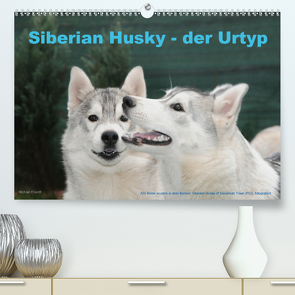Siberian Husky – der Urtyp (Premium, hochwertiger DIN A2 Wandkalender 2020, Kunstdruck in Hochglanz) von Ebardt,  Michael