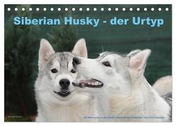 Siberian Husky – der Urtyp (Tischkalender 2024 DIN A5 quer), CALVENDO Monatskalender von Ebardt,  Michael