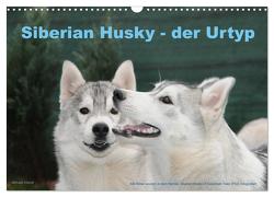 Siberian Husky – der Urtyp (Wandkalender 2024 DIN A3 quer), CALVENDO Monatskalender von Ebardt,  Michael