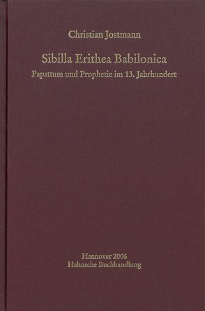 Sibilla Erithea Babilonica von Jostmann,  Christian