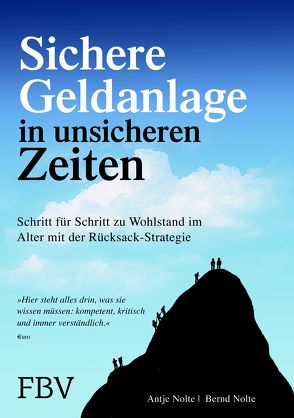 Sichere Geldanlage in unsicheren Zeiten von Nolte,  Antje, Nolte,  Bernd