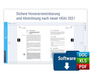Sichere Honorarvereinbarung und Abrechnung nach neuer HOAI 2021 von Dahl / Dipl.-Ing.,  Frank
