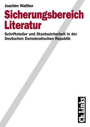 Sicherungsbereich Literatur von Walther,  Joachim
