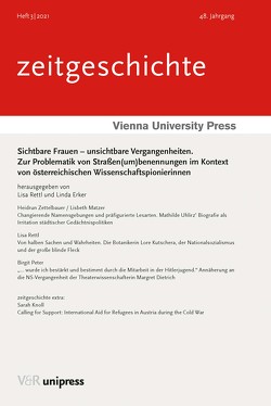 Sichtbare Frauen – unsichtbare Vergangenheiten von Erker,  Linda, Knoll,  Sarah, Matzer,  Lisbeth, Peter,  Birgit, Rettl,  Lisa, Zettelbauer,  Heidrun