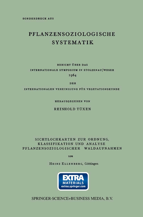 Sichtlochkarten zur Ordnung, Klassifikation und Analyse Pflanzensoziologischer Waldaufnahmen von Tüxen,  R.