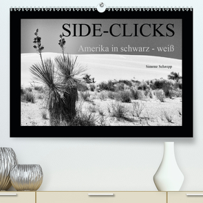 Side-Clicks Amerika in schwarz-weiß (Premium, hochwertiger DIN A2 Wandkalender 2021, Kunstdruck in Hochglanz) von Schaupp,  Simone
