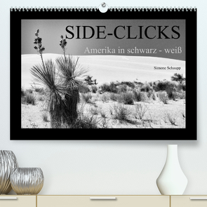 Side-Clicks Amerika in schwarz-weiß (Premium, hochwertiger DIN A2 Wandkalender 2022, Kunstdruck in Hochglanz) von Schaupp,  Simone