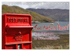 Sie haben Post – Briefkästen in Schottland (Tischkalender 2024 DIN A5 quer), CALVENDO Monatskalender von Haafke,  Udo