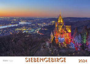 Siebengebirge 2024 Bildkalender A4 quer, spiralgebunden von Klaes,  Holger