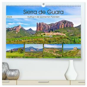 Sierra de Guara – Ausflug in die spanischen Pyrenäen (hochwertiger Premium Wandkalender 2024 DIN A2 quer), Kunstdruck in Hochglanz von LianeM,  LianeM