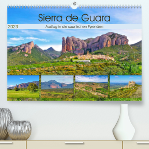 Sierra de Guara – Ausflug in die spanischen Pyrenäen (Premium, hochwertiger DIN A2 Wandkalender 2023, Kunstdruck in Hochglanz) von LianeM