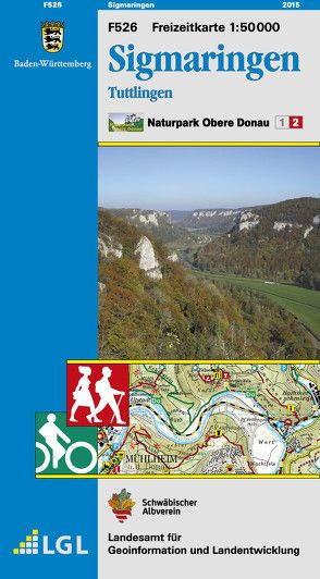 F526 Sigmaringen von Landesamt für Geoinformation und Landentwicklung Baden-Württemberg (LGL)