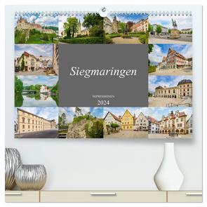 Sigmaringen Impressionen (hochwertiger Premium Wandkalender 2024 DIN A2 quer), Kunstdruck in Hochglanz von Meutzner,  Dirk