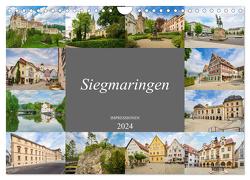 Sigmaringen Impressionen (Wandkalender 2024 DIN A4 quer), CALVENDO Monatskalender von Meutzner,  Dirk