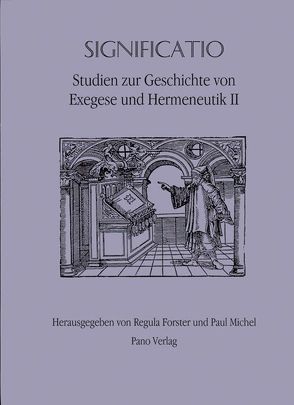 Significatio von Forster,  Regula, Michel,  Paul