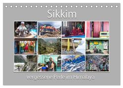 Sikkim – vergessene Perle im Himalaya (Tischkalender 2024 DIN A5 quer), CALVENDO Monatskalender von Watzingere,  Max