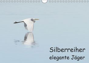 Silberreiher – elegante Jäger (Wandkalender 2019 DIN A4 quer) von Alberer,  Thomas