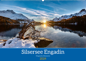 Silsersee Engadin (Wandkalender 2024 DIN A2 quer), CALVENDO Monatskalender von Brantschen,  Janet