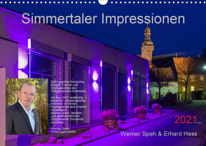 Simmertaler Impressionen (Wandkalender 2021 DIN A3 quer) von Hess,  Erhard, Speh,  Werner