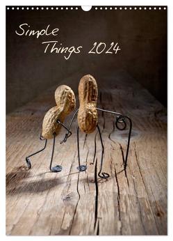 Simple Things 2024 (Wandkalender 2024 DIN A3 hoch), CALVENDO Monatskalender von Schwarz,  Nailia