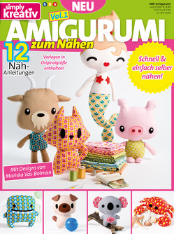 Simply Kreativ – Amigurumi zum Nähen Vol. 1 von Vos-Bolman,  Mariska