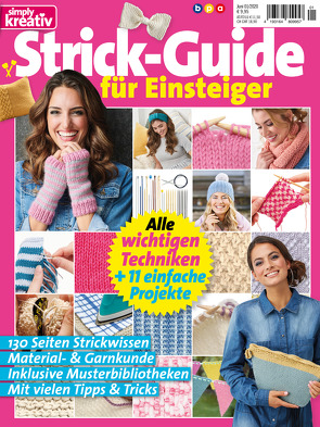 Simply kreativ: Strick-Guide für Einsteiger von bpa media GmbH, Buss,  Oliver