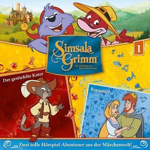 SimsalaGrimm – CD / 01: Der gestiefelte Kater / Rapunzel von Kolo,  Stefan, Kramer,  Florian, Schröder,  Jörn, Trommer,  Ralph