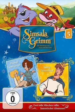 SimsalaGrimm – DVD / 05: Hänsel und Gretel / König Drosselbart von Busch,  Jens, Cosca,  Arnel, Schnitzler,  Harry, Schröder,  Jörn, u.a.
