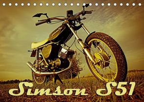 Simson S51 (Tischkalender 2022 DIN A5 quer) von Sängerlaub,  Maxi