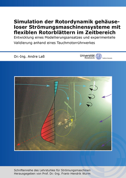 Simulation der Rotordynamik gehäuseloser Strömungsmaschinensysteme mit flexiblen Rotorblättern im Zeitbereich von Laß,  Andre