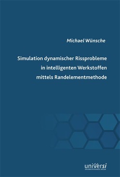 Simulation dynamischer Rissprobleme in intelligenten Werkstoffen mittels Randelementmethode von Wünsche,  Michael