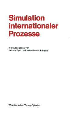 Simulation internationaler Prozesse von Kern,  Lucian, Kern,  NA, Rönsch,  Horst-Dieter
