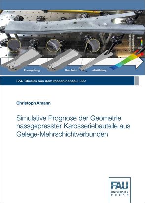 Simulative Prognose der Geometrie nassgepresster Karosseriebauteile aus Gelege-Mehrschichtverbunden von Amann,  Christoph