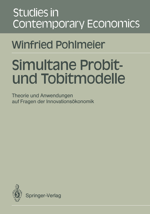 Simultane Probit- und Tobitmodelle von Pohlmeier,  Winfried
