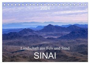 Sinai – Landschaft aus Fels und Sand (Tischkalender 2024 DIN A5 quer), CALVENDO Monatskalender von T. Frank,  Roland