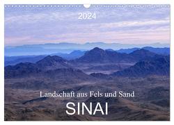 Sinai – Landschaft aus Fels und Sand (Wandkalender 2024 DIN A3 quer), CALVENDO Monatskalender von T. Frank,  Roland