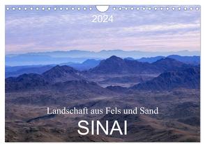Sinai – Landschaft aus Fels und Sand (Wandkalender 2024 DIN A4 quer), CALVENDO Monatskalender von T. Frank,  Roland