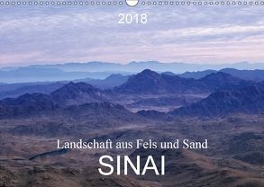 Sinai – Landschaft aus Fels und SandCH-Version (Wandkalender 2018 DIN A3 quer) von T. Frank,  Roland