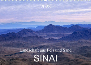 Sinai – Landschaft aus Fels und SandCH-Version (Wandkalender 2023 DIN A2 quer) von T. Frank,  Roland