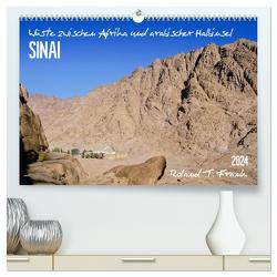 Sinai-Wüste (hochwertiger Premium Wandkalender 2024 DIN A2 quer), Kunstdruck in Hochglanz von T. Frank,  Roland
