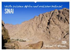 Sinai-Wüste (Wandkalender 2024 DIN A2 quer), CALVENDO Monatskalender von T. Frank,  Roland