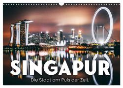 Singapur – Die Stadt am Puls der Zeit. (Wandkalender 2024 DIN A3 quer), CALVENDO Monatskalender von SF,  SF