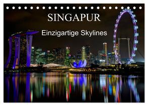 Singapur – Einzigartige Skylines (Tischkalender 2024 DIN A5 quer), CALVENDO Monatskalender von Wittstock,  Ralf