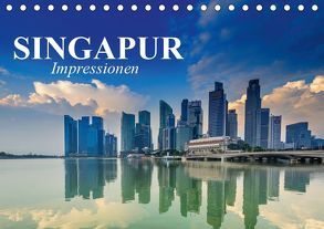 Singapur. Impressionen (Tischkalender 2019 DIN A5 quer) von Stanzer,  Elisabeth