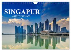 Singapur. Impressionen (Wandkalender 2024 DIN A4 quer), CALVENDO Monatskalender von Stanzer,  Elisabeth