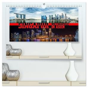 Singapur, Metropole in Asien (hochwertiger Premium Wandkalender 2024 DIN A2 quer), Kunstdruck in Hochglanz von Gödecke,  Dieter