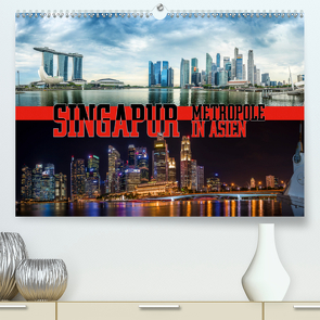 Singapur, Metropole in Asien (Premium, hochwertiger DIN A2 Wandkalender 2021, Kunstdruck in Hochglanz) von Gödecke,  Dieter